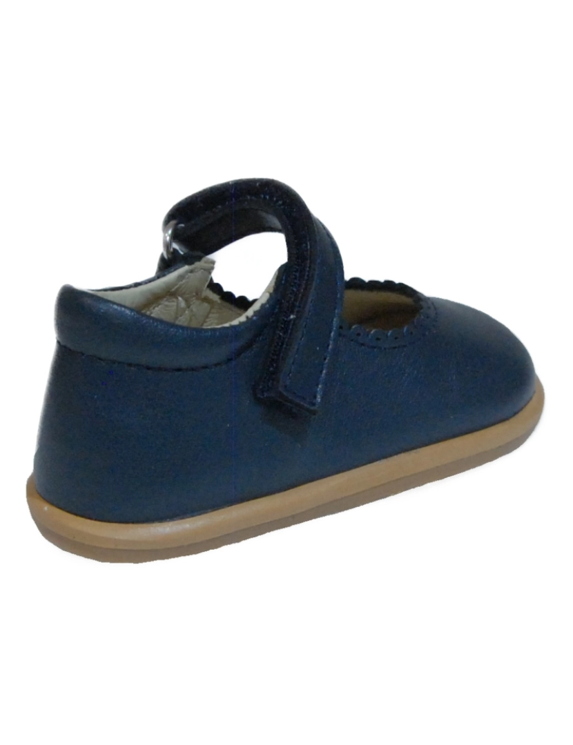 imagem de Sapatos de couro azul do bebê 27070-18 (Tallas 18-25)3
