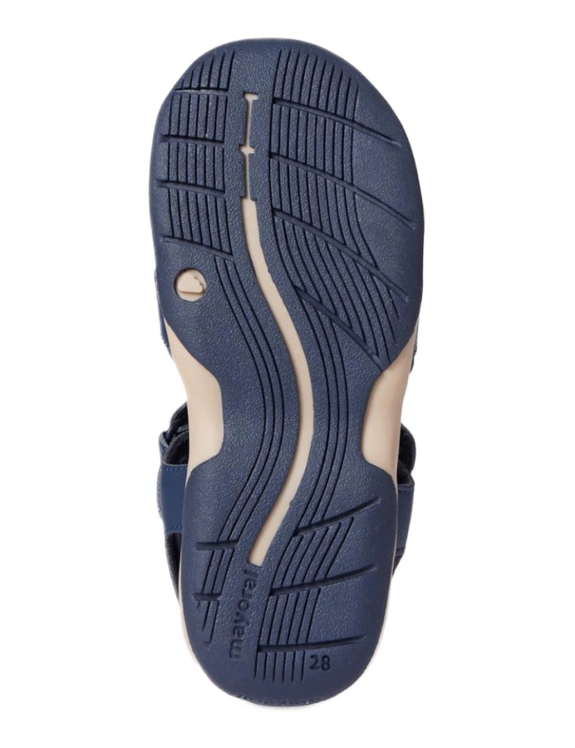 imagem de Sandálias de couro azul maiores 27156-36 (tamanho 36-38)5
