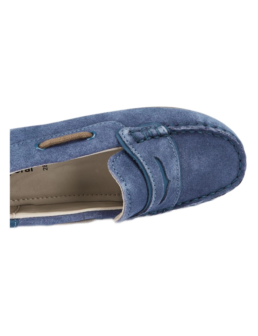 imagem de Major Boy Blue Leather Moccasins 27092-21 (Tabelas 21-25)2