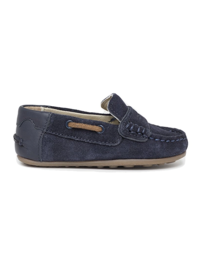 imagem de Major Boy Blue Leather Moccasins 27093-21 (Tabelas 21-25)1