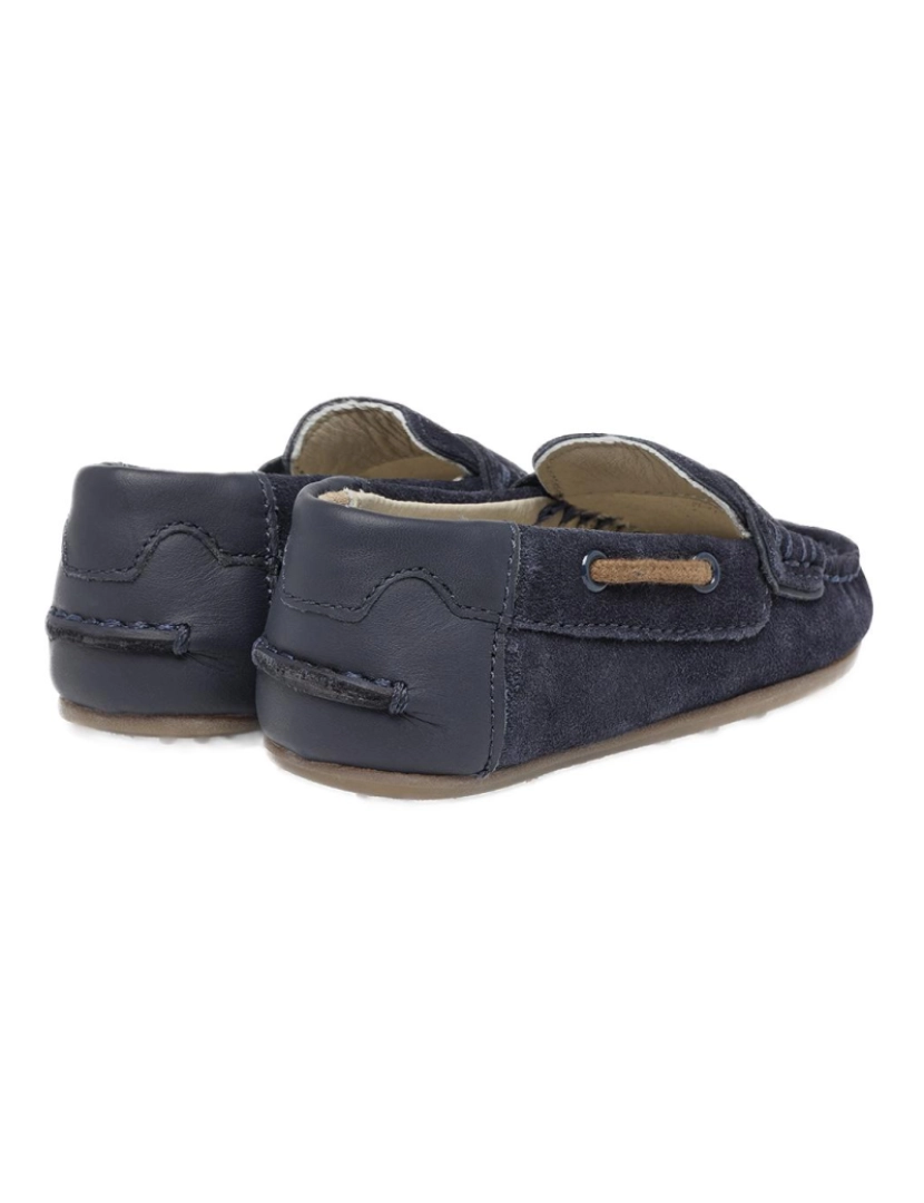 imagem de Major Boy Blue Leather Moccasins 27093-21 (Tabelas 21-25)4