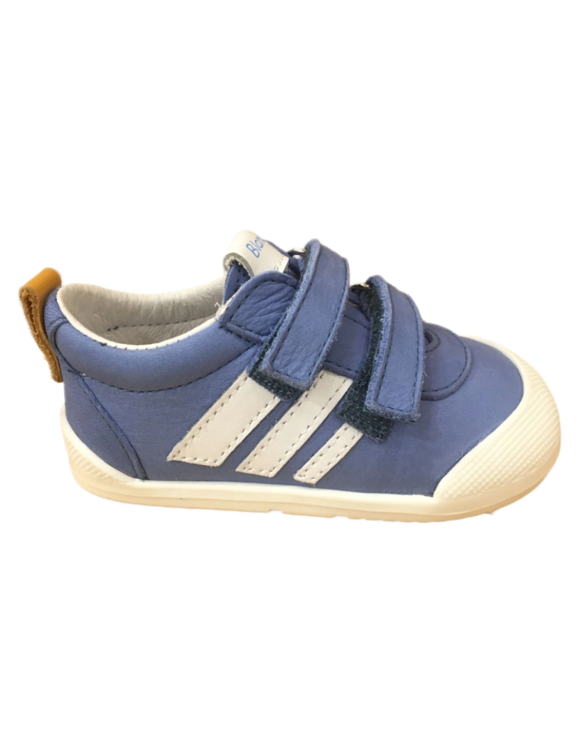 Crío's - Sapatos de couro azul do bebê 27074-18 (Tallas 18-25)