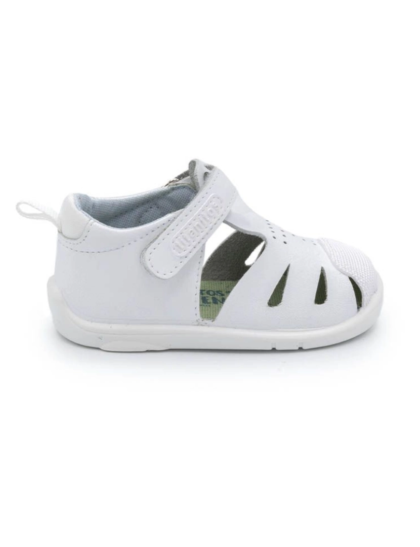 imagem de Sapatos esportivos infantis brancos Titanitos 27422-18 (Tallas 18-27)1
