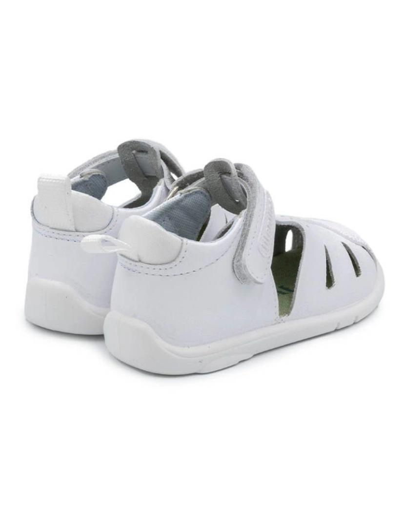 imagem de Sapatos esportivos infantis brancos Titanitos 27422-18 (Tallas 18-27)3