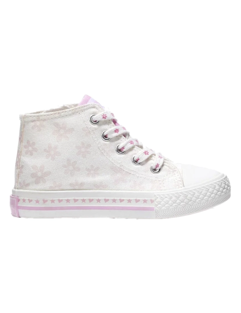 Conguitos - Sapatos de lã branca das meninas 27359-27 (Tallas 27 A 36)