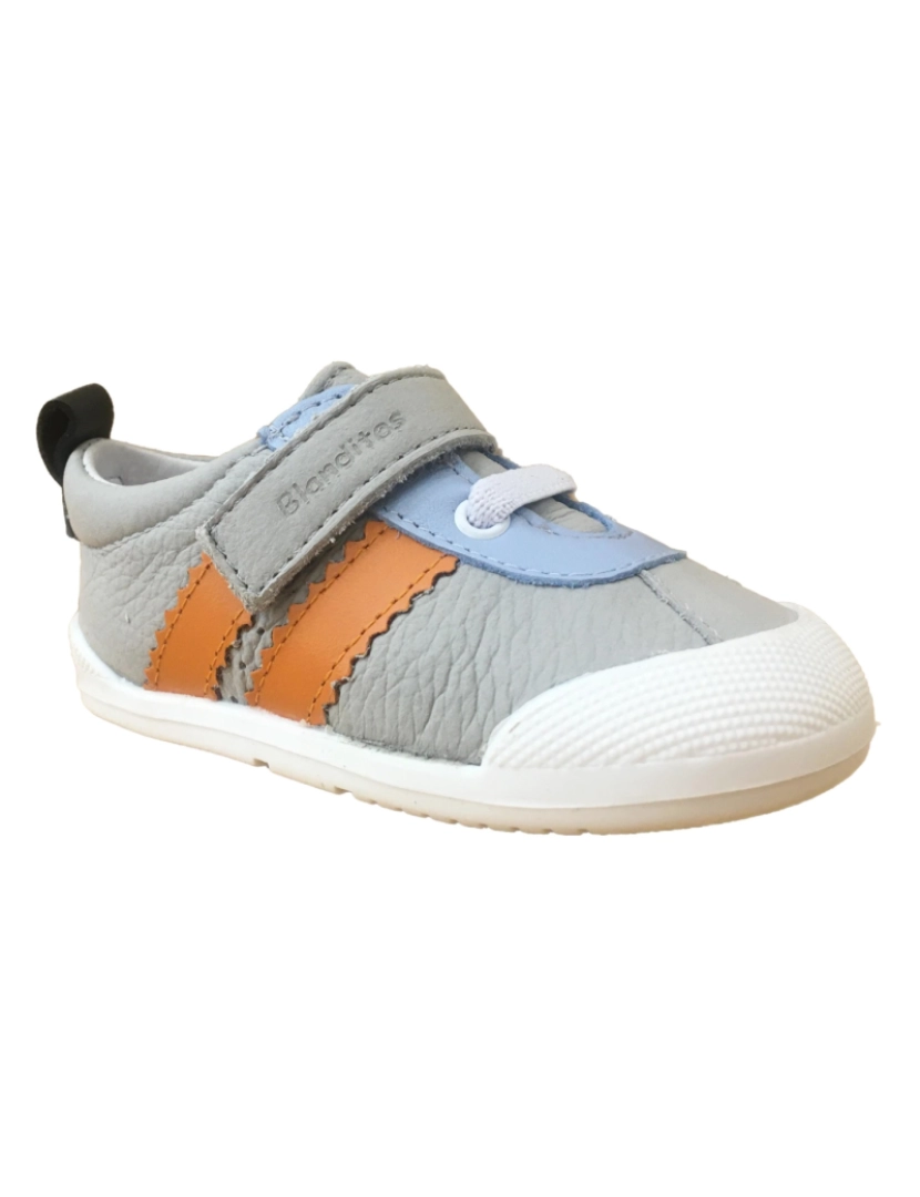 imagem de Deportivo De Piel Grey De Niño Shoes 27584-18 (Tallas 18-27)2