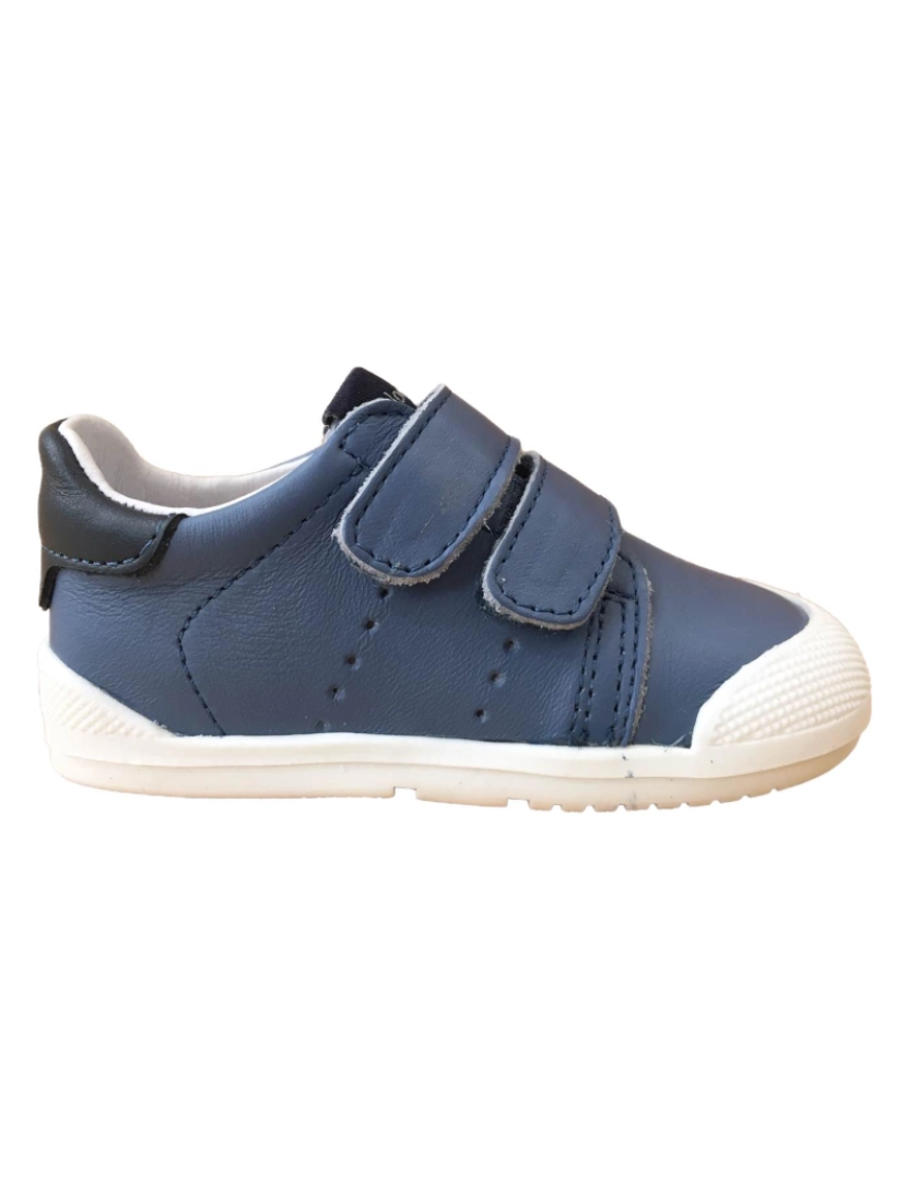 Crío's - Sapatos de couro azul do bebê 27586-18 (Tallas 18-27)