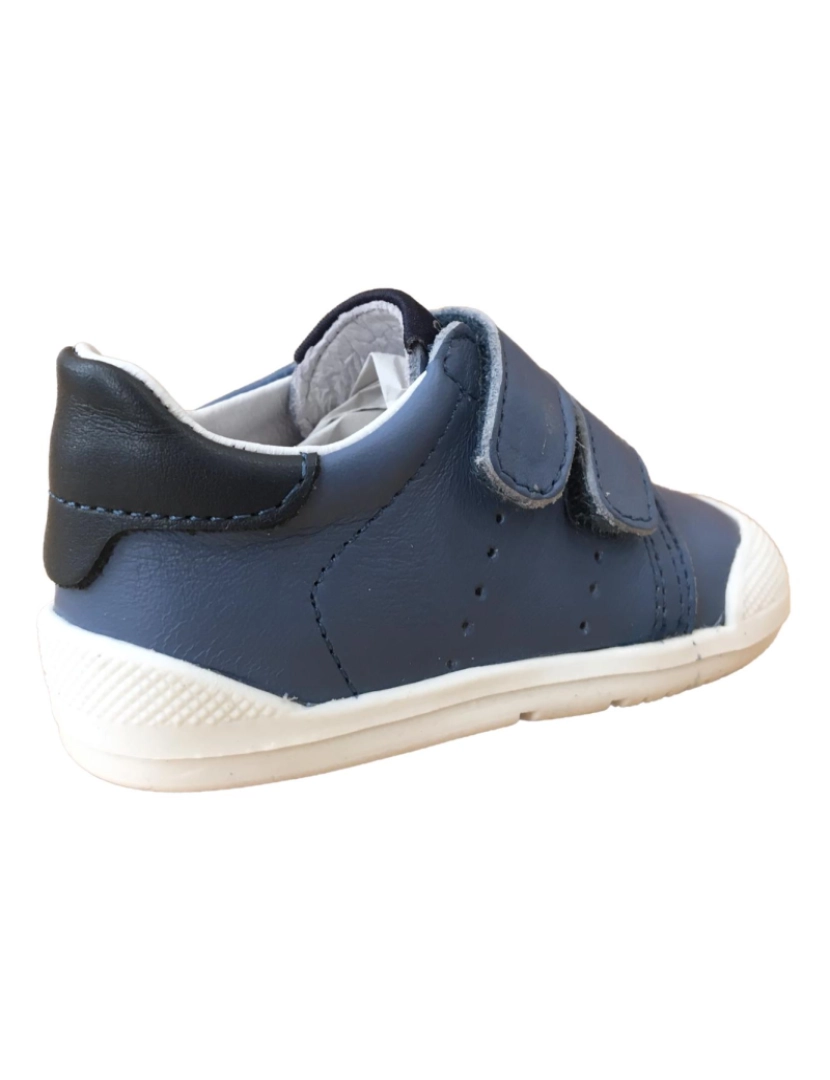 imagem de Sapatos de couro azul do bebê 27586-18 (Tallas 18-27)3