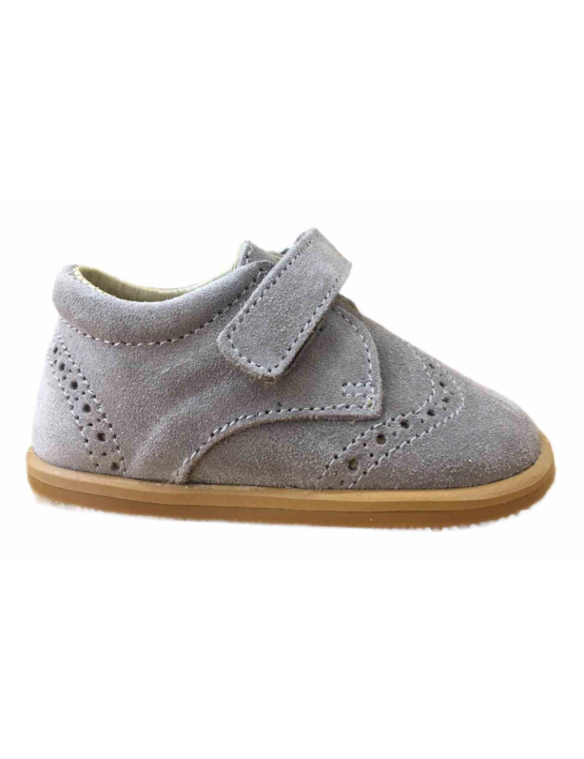 Crío's - Deportivo De Piel Grey De Niño Shoes 27589-18 (Tallas 18-26)