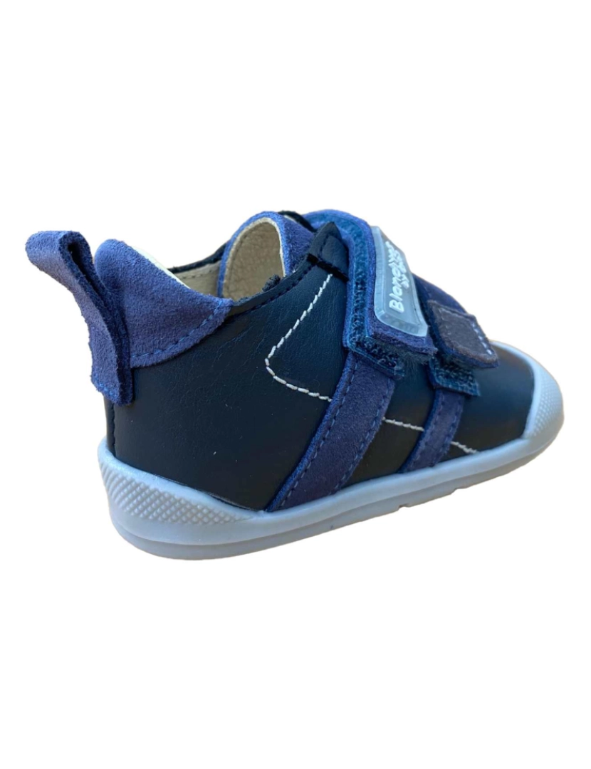 imagem de Botas de couro azul do bebê Fria 27896-18 (Tallas 18-26)4