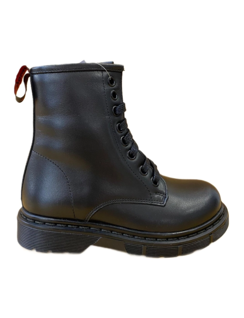 imagem de Botas de couro preto Yowas 27899-27 (Tamanhos 27 a 42)2