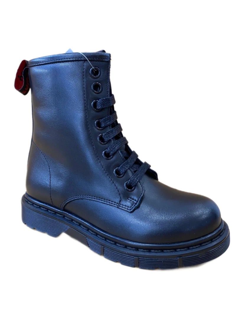 imagem de Botas de couro preto Yowas 27899-27 (Tamanhos 27 a 42)3