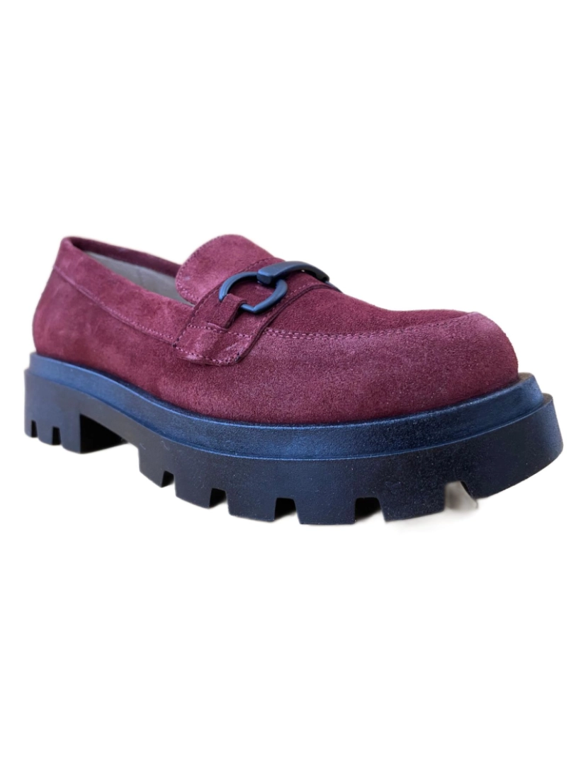 imagem de Yowas Red Leather Moccasins 27902-33 (Tamanhos 33 a 42)3