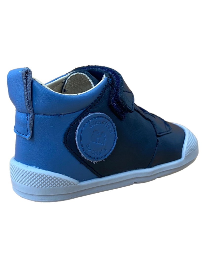 imagem de Botas de couro azul do bebê 27999-19 (Tallas 19-25)3