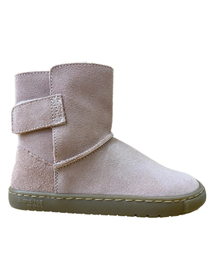 Crío's - Botas de bege Piel Girl Boys 28038-25 (Tallas 25 a 34)