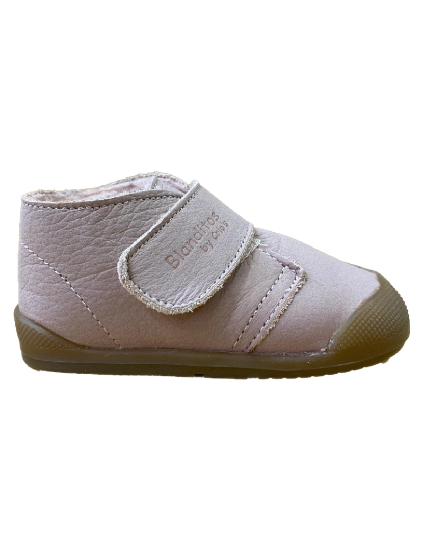 Críos - Botas de couro rosa bebê Colds 28063-18 (Tallas 18 a 26)