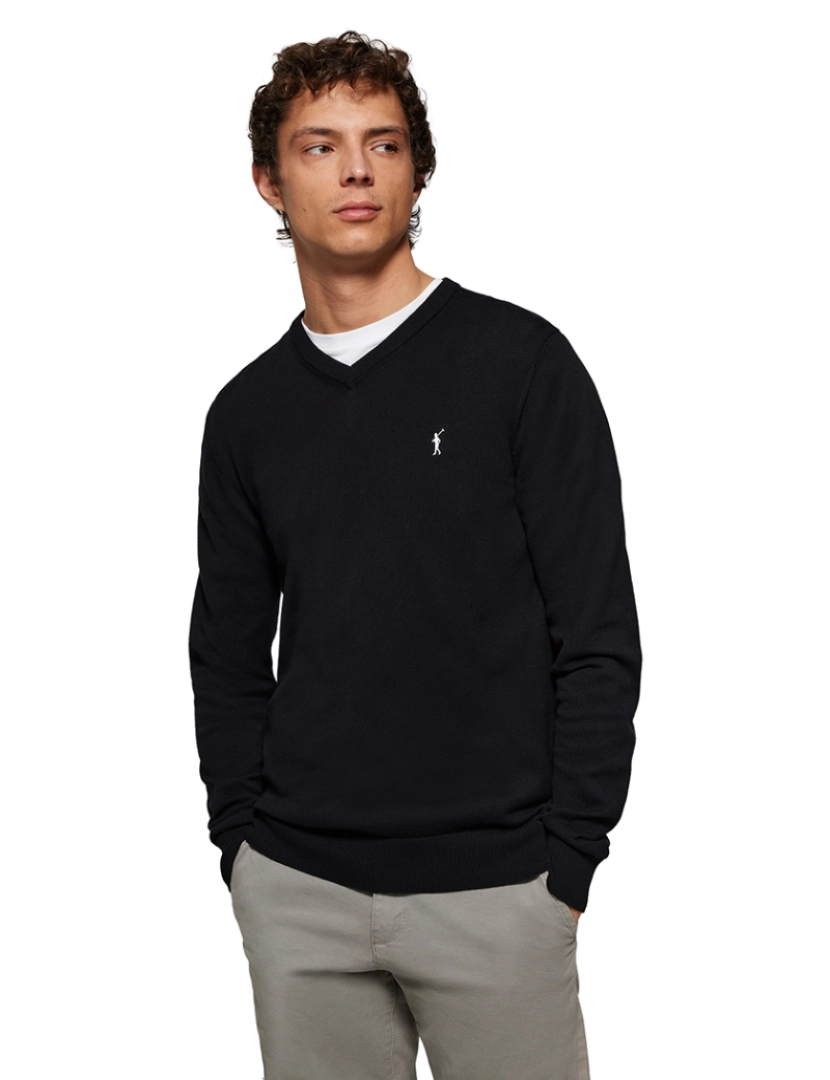 Polo Club - Pullover Homem Rigby Go Classic Vl V 12Gg Preto