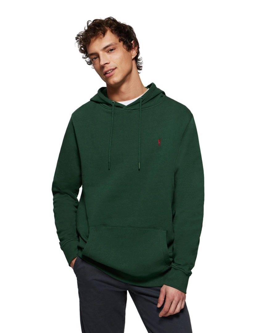 Polo Club - Hoodie Homem Rigby Go B Fl Il Verde Garrafa