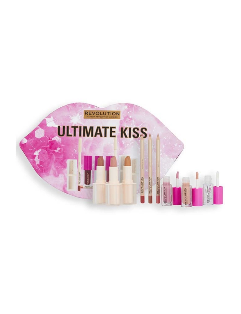 Revolution Make Up - Coffret Ultimate Kiss 9 pz