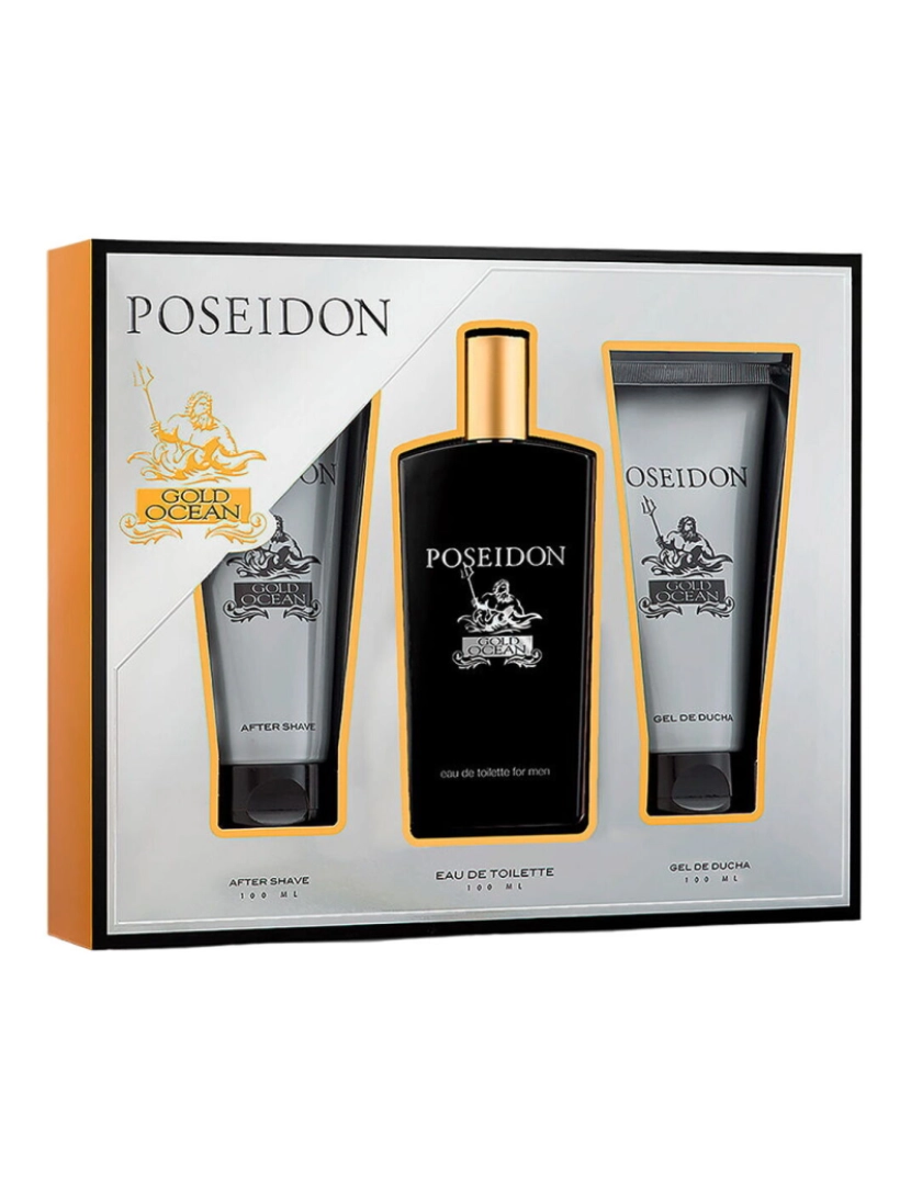 Poseidon - Conjunto de Perfume Homem Poseidon EDT Gold Ocean 3 Peças
