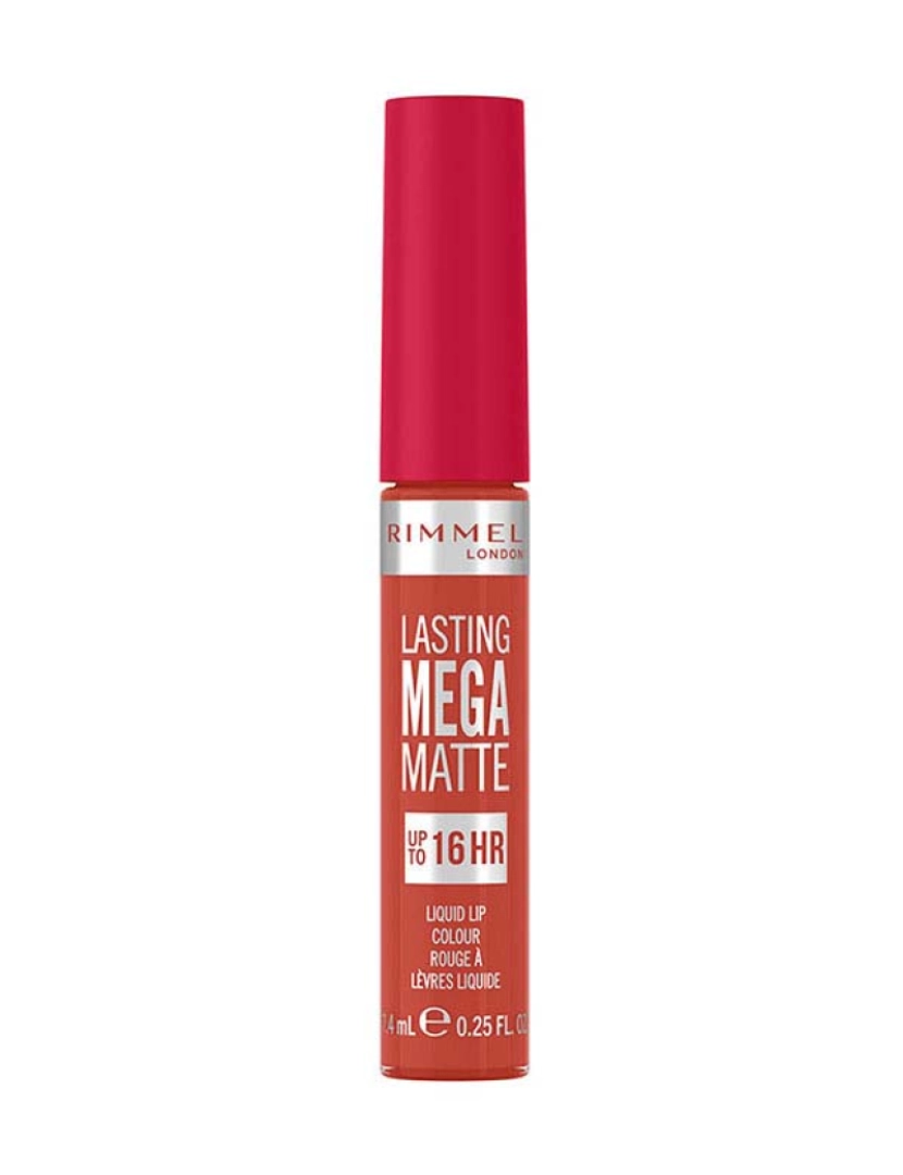 Rimmel London - Lasting Mega Matte Liquid Lip Colour #920-Scarlet Flames 7,4 Ml