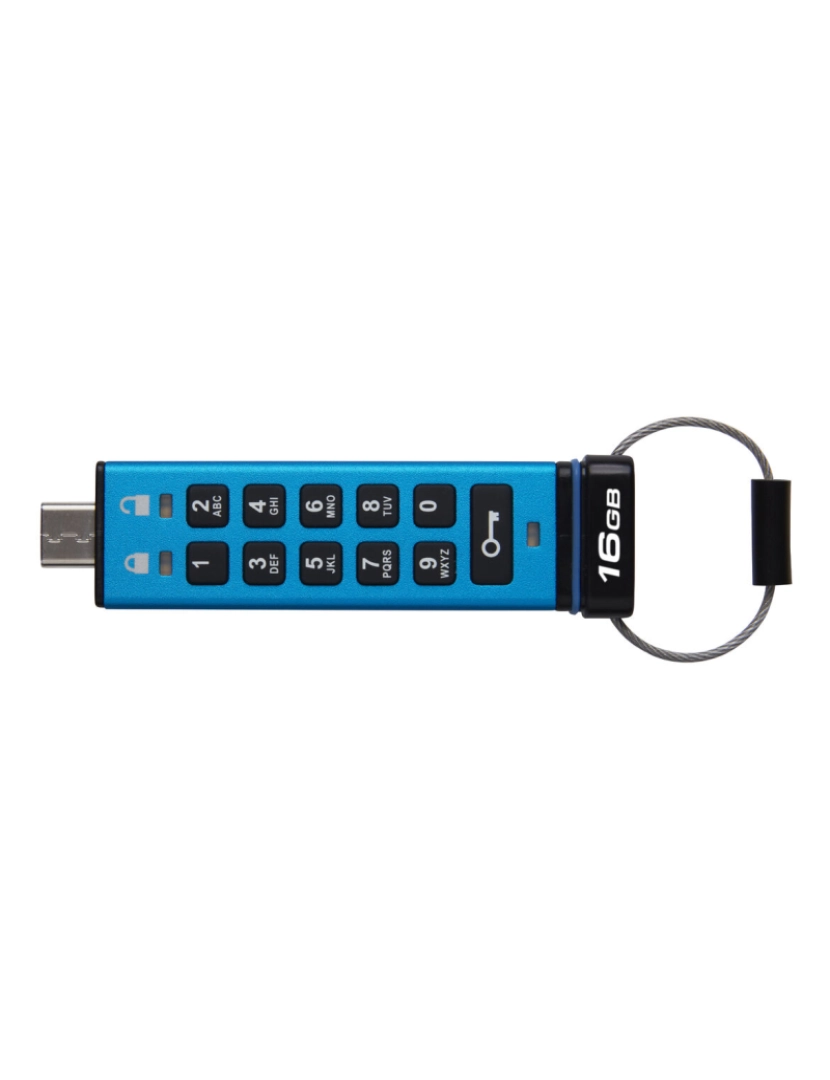 imagem de Memória USB Kingston KP200 Azul 16 GB3