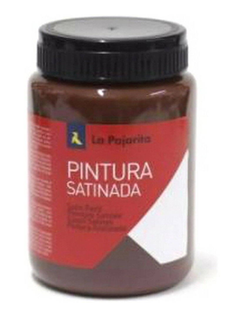 imagem de Têmpera La Pajarita L-32 Castanho Acetinado Escolar (35 ml) (6 Unidades)2