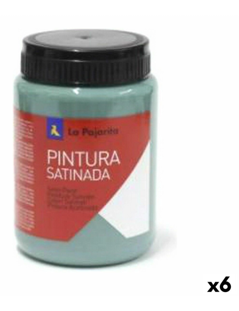 La Pajarita - Têmpera La Pajarita Jade L-39 Verde Acetinado (35 ml) (6 Unidades)