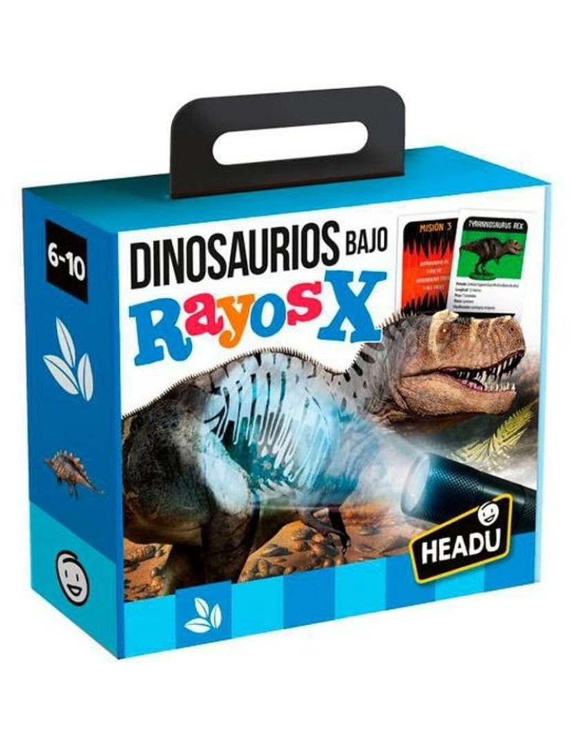 imagem de Jogo Educação Infantil HEADU Dinosaurios Rayos X (4 Unidades)2