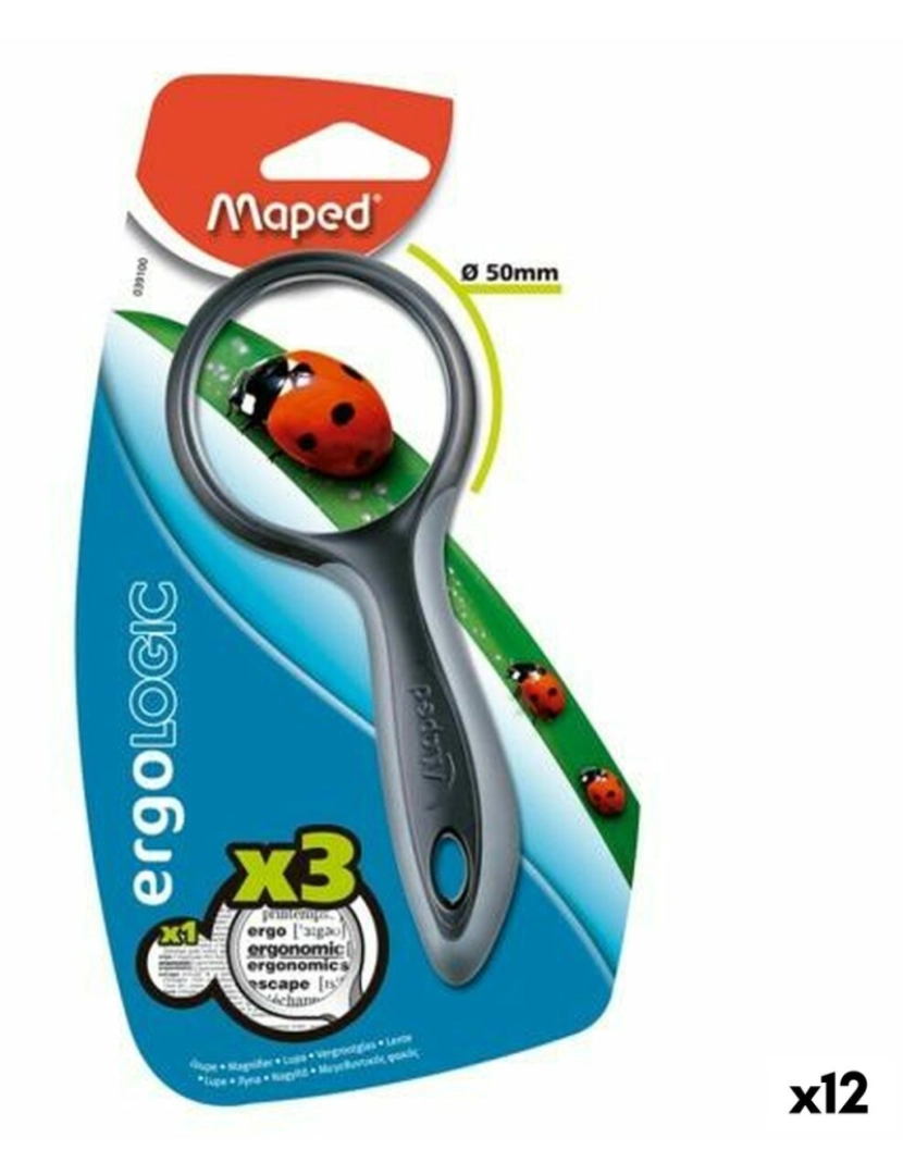 Maped - Lupa Maped Ø 5 cm (12 Unidades)