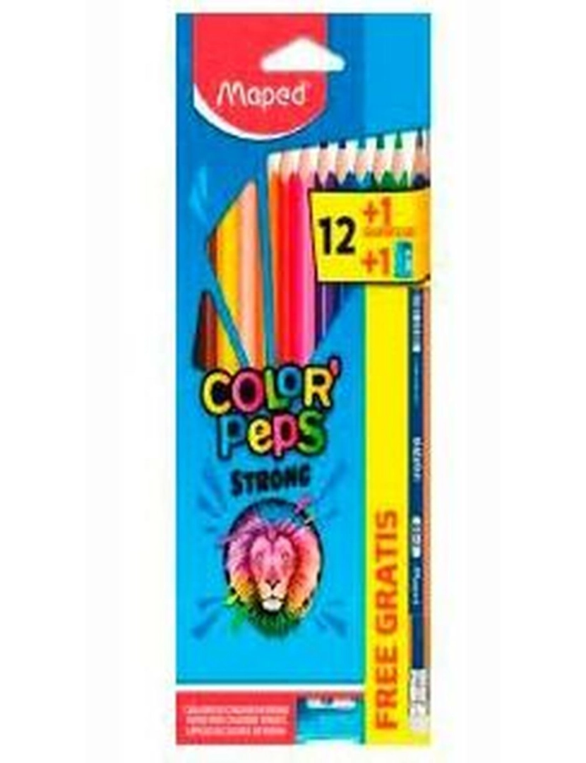 imagem de Lápis de cores Maped Color' Peps Strong Multicolor (12 Unidades)2
