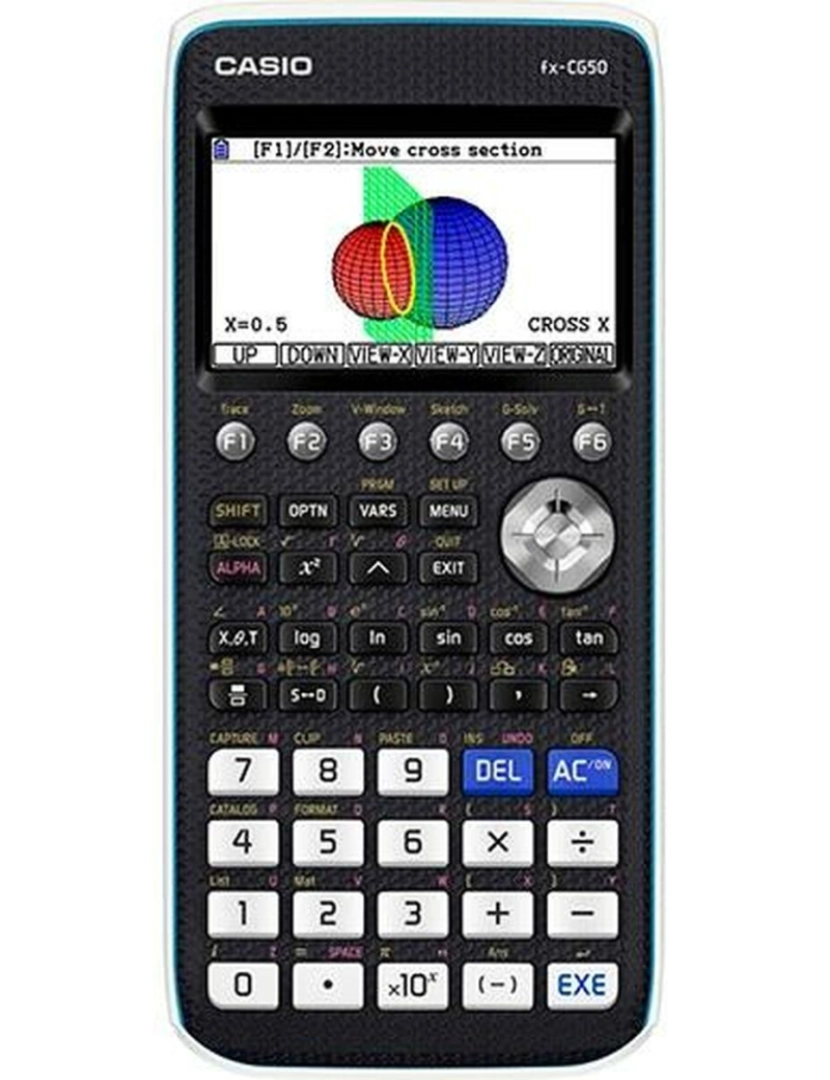 imagem de Calculadora gráfica Casio FX-CG50 18,6 x 8,9 x 18,85 cm Preto (5 Unidades)2