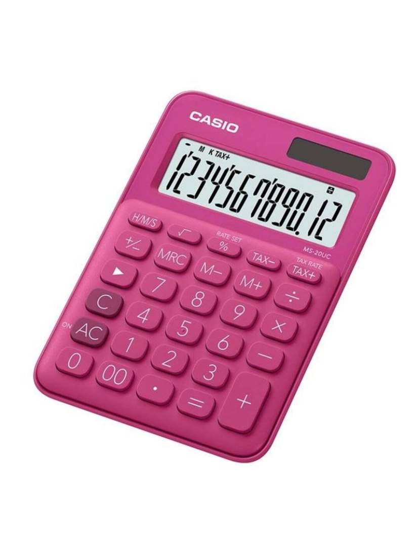 imagem de Calculadora Casio MS-20UC Fúcsia 2,3 x 10,5 x 14,95 cm (10 Unidades)2