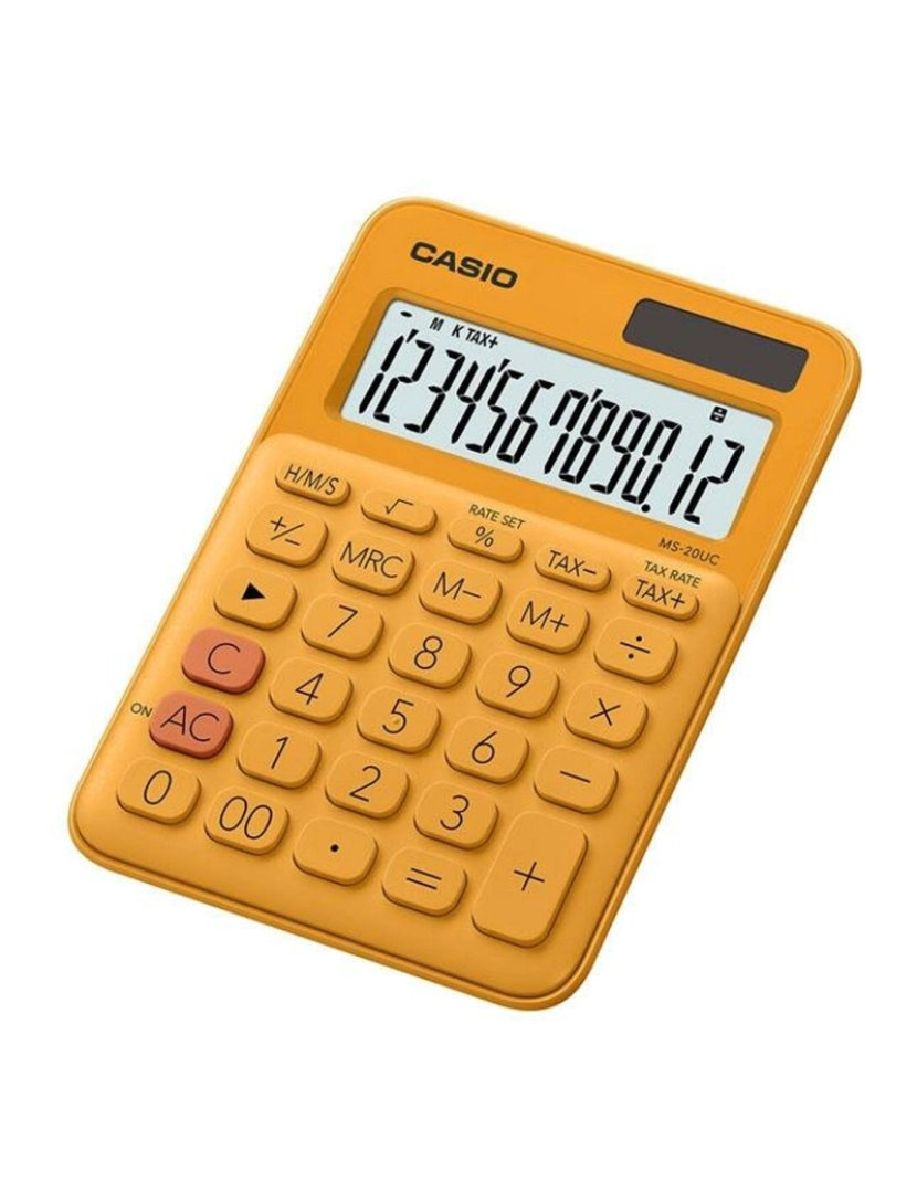 imagem de Calculadora Casio MS-20UC 2,3 x 10,5 x 14,95 cm Laranja (10 Unidades)2