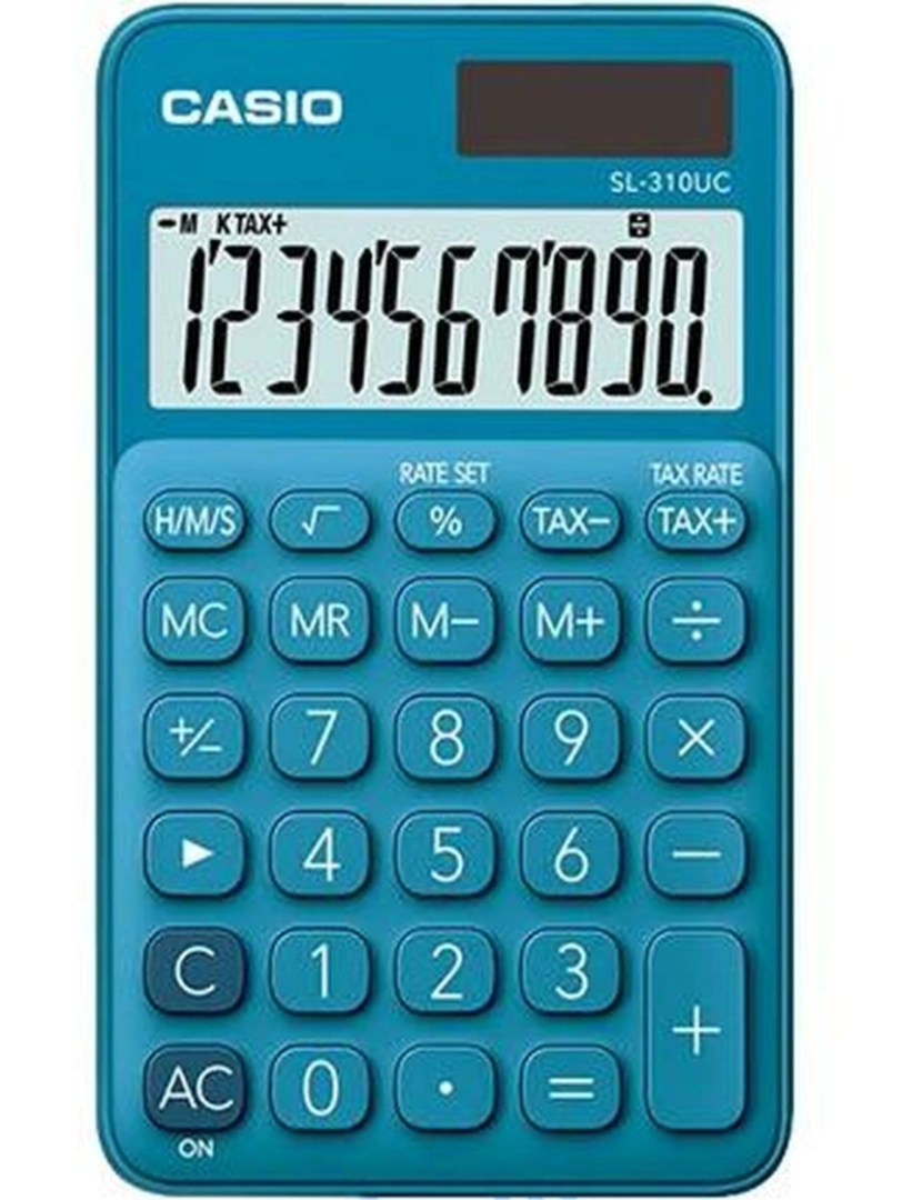 imagem de Calculadora Casio SL-310UC Azul (10 Unidades)2