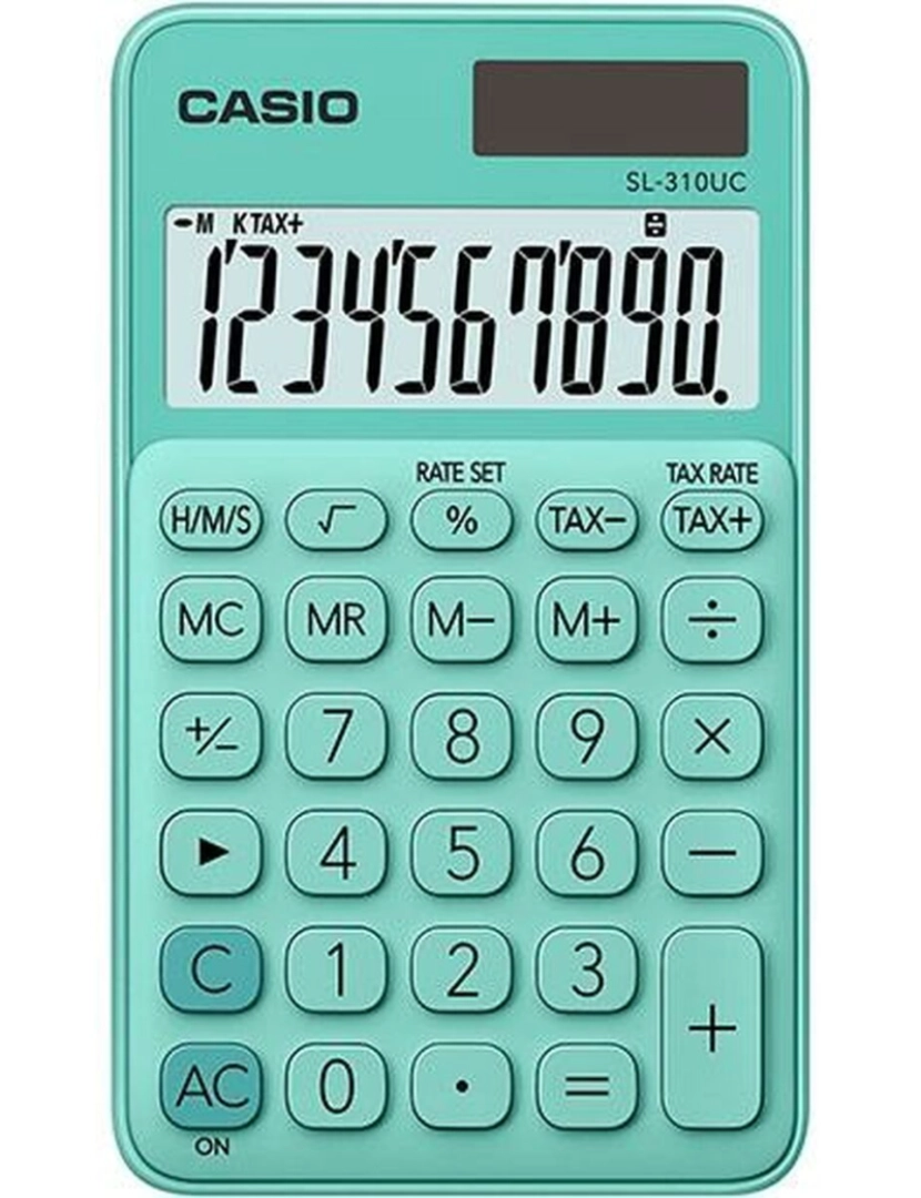 imagem de Calculadora Casio SL-310UC Verde (10 Unidades)2