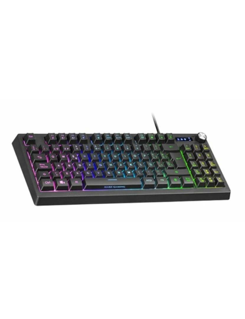 imagem de Teclado Gaming Mars Gaming MKREVO LED RGB Preto2