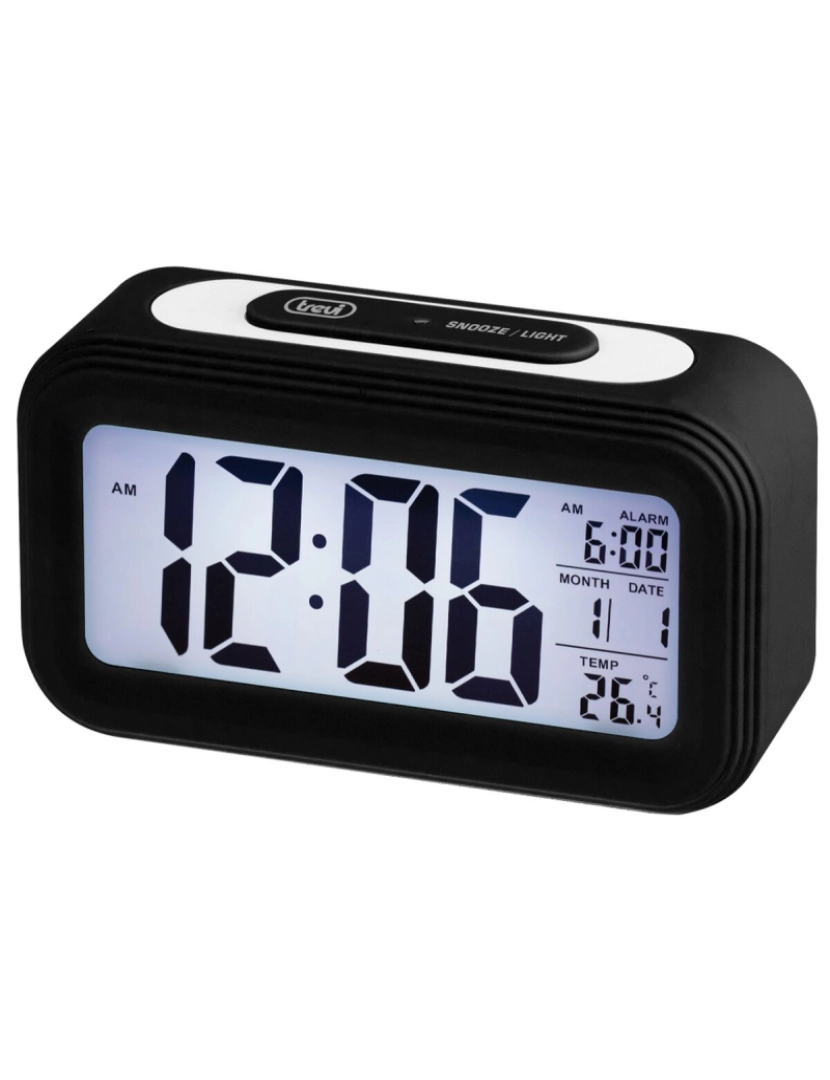 Trevi - Relógio-Despertador Trevi SL 3068 S Preto
