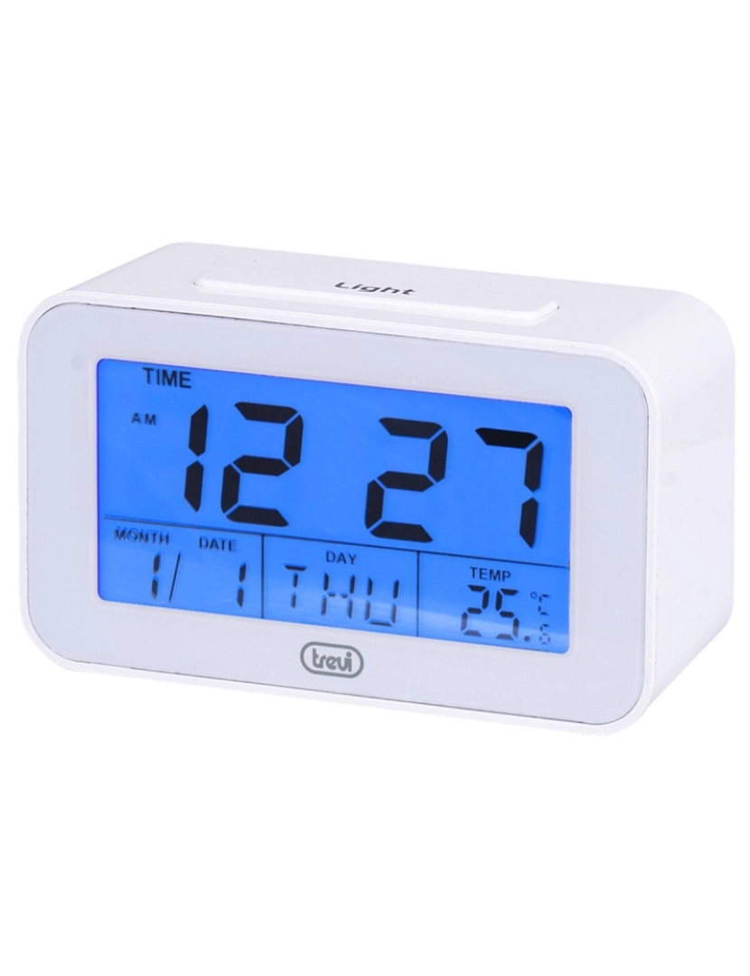 Trevi - Relógio-Despertador Trevi SLD 3P50 Azul Branco
