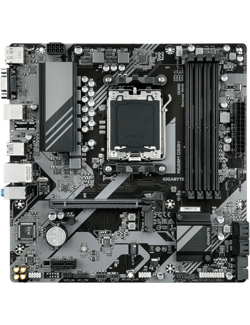 imagem de Placa Mãe Gigabyte A620M DS3H AMD AM5 AMD2