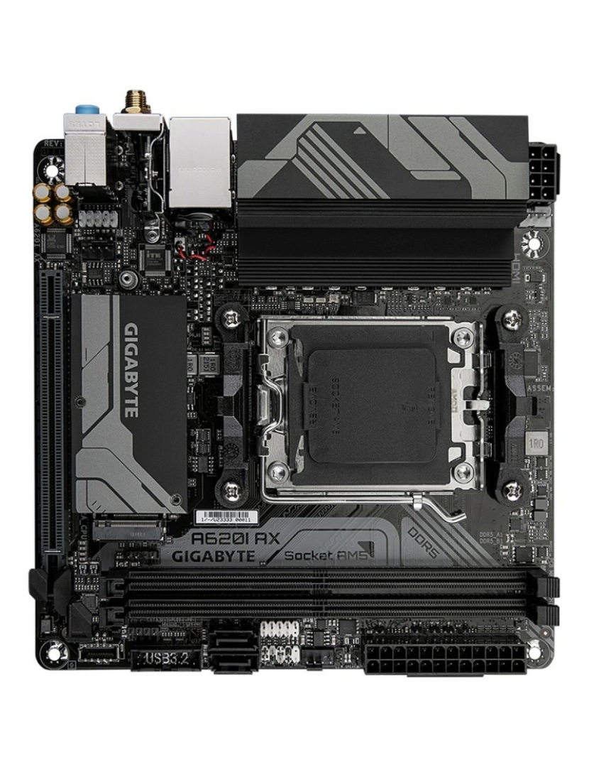 imagem de Placa Mãe Gigabyte A620I AX AM5 MITX AMD AM5 AMD3