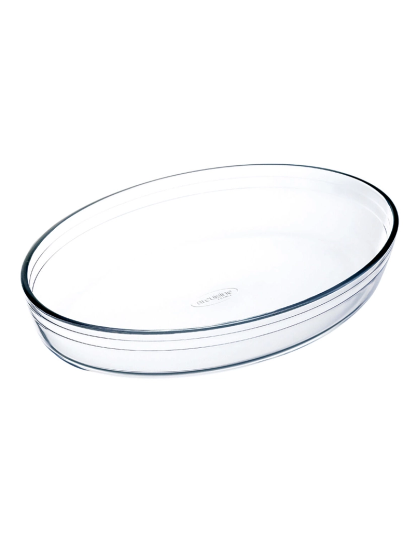 imagem de Travessa para o Forno Ô Cuisine Ocuisine Vidrio Ovalada Transparente Vidro 30 x 21 x 7 cm (4 Unidades)2