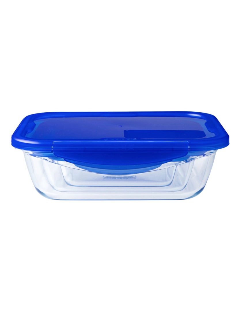 imagem de Lancheira Hermética Pyrex Cook & Go Azul 1,7 L 24 x 18 cm Vidro (5 Unidades)2