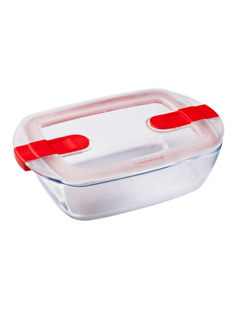 imagem de Lancheira Hermética Pyrex Cook&heat 1,1 L 24 x 15,5 x 7 cm Transparente Vidro (5 Unidades)3