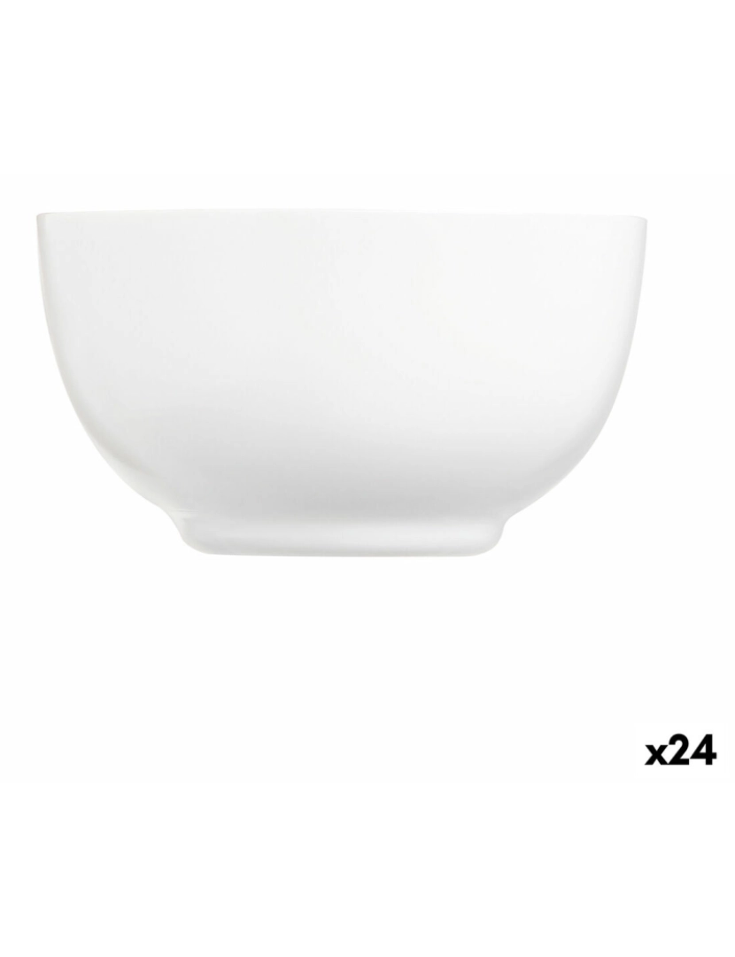 Luminarc - Tigela Luminarc Diwali Branco Vidro 14,5 cm (24 Unidades)