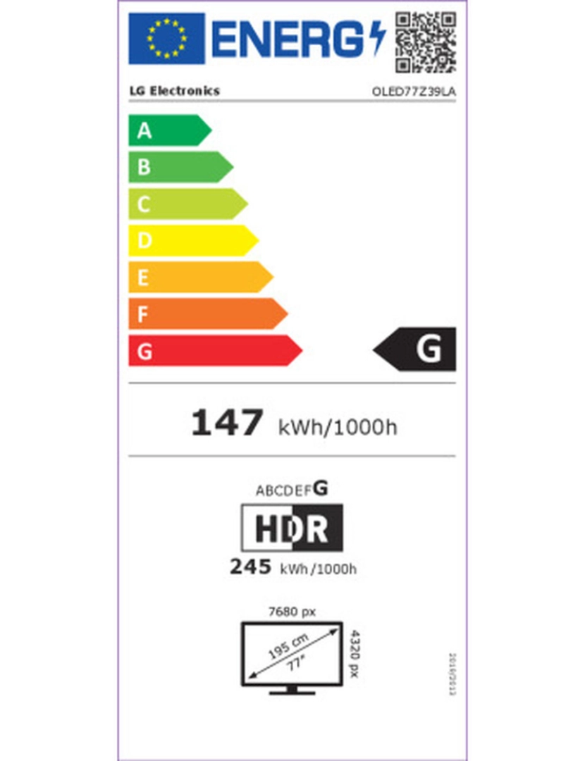 imagem de Smart TV LG 77Z39LA 77" 8K Ultra HD D-LED AMD FreeSync3
