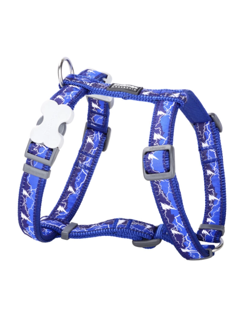 imagem de Arnês para Cães Red Dingo STYLE LIGHTNING 45-66 cm Azul Marinho 36-59 cm1