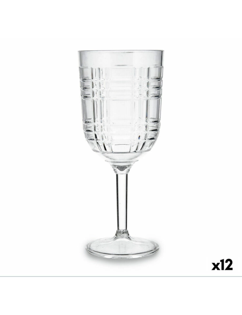 imagem de Copo para vinho Quid Viba Transparente Plástico 420 ml (12 Unidades) (Pack 12x)2