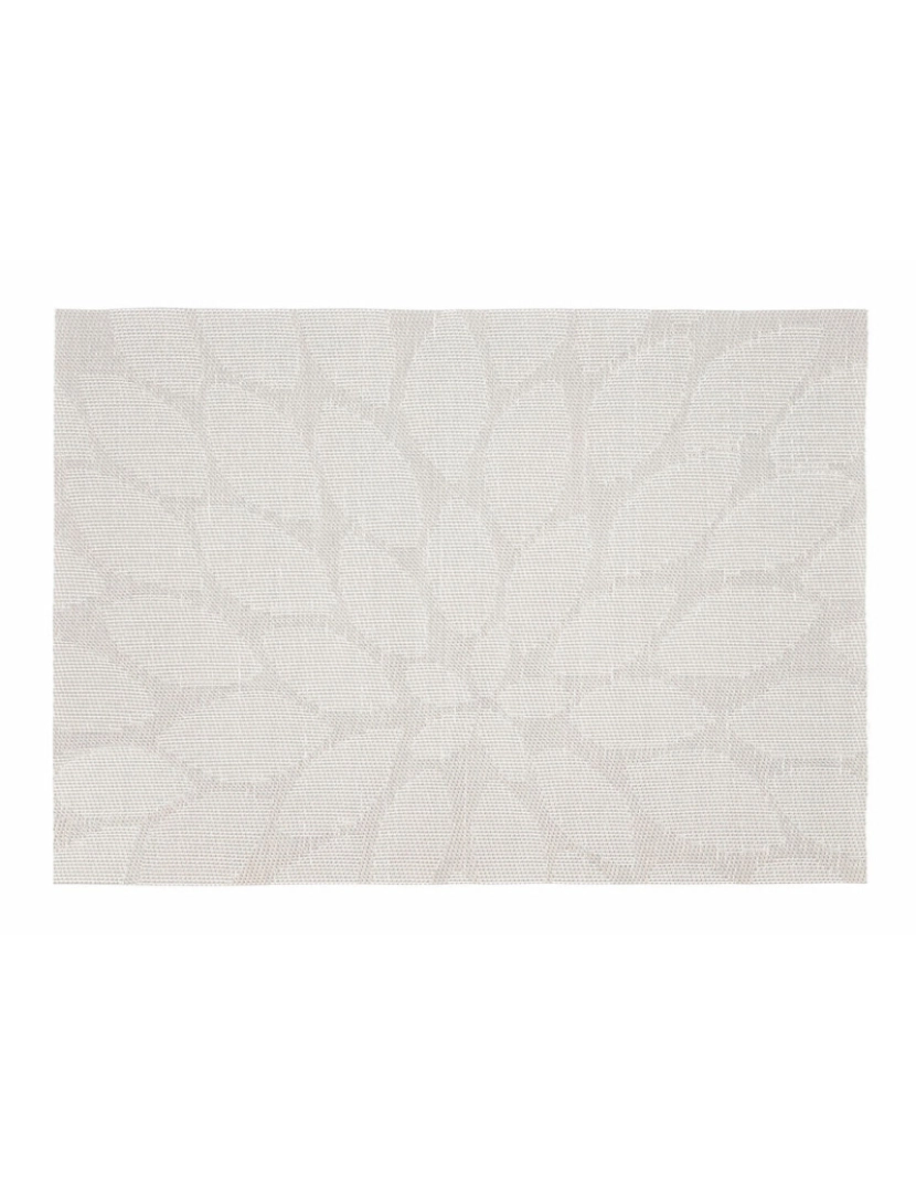 imagem de Individuais Bidasoa Ikonic Folhas Cinzento PVC (45 x 30 cm) (Pack 12x)1