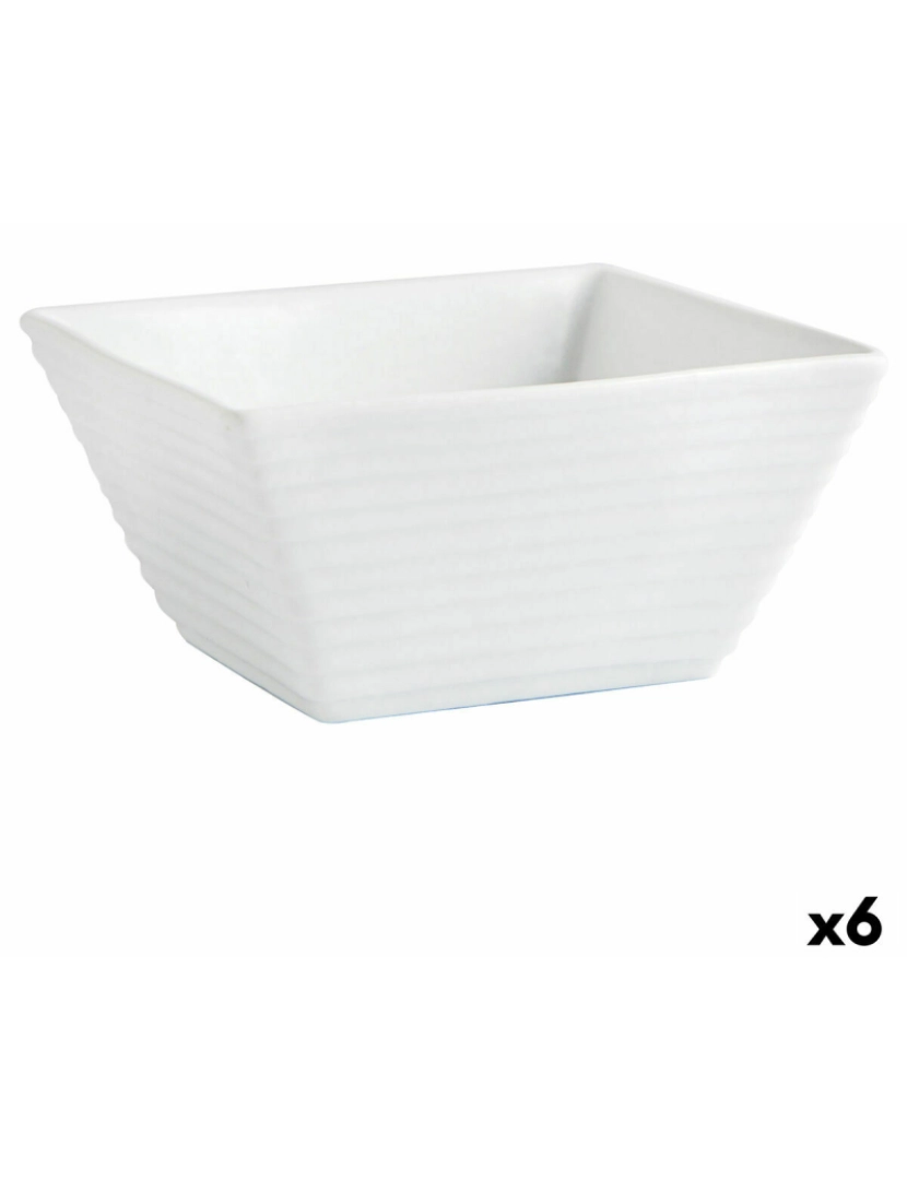 imagem de Chávenas de chá Quid Gastro Fresh Branco (13,5 x 7 cm) (Pack 6x)2